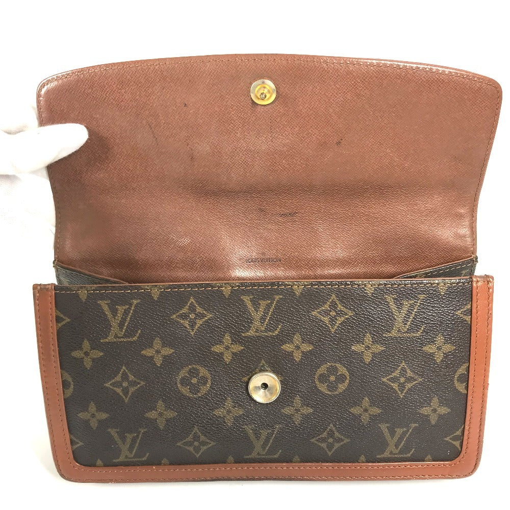 LOUIS VUITTON M51812 Monogram Pochette Dam PM Pochette Dam PM Pouch Bag Flap Clutch bag MonogramCanvas Brown Used