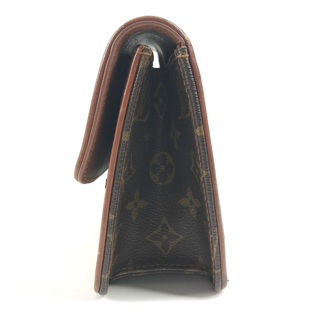 LOUIS VUITTON M51812 Monogram Pochette Dam PM Pochette Dam PM Pouch Bag Flap Clutch bag MonogramCanvas Brown Used
