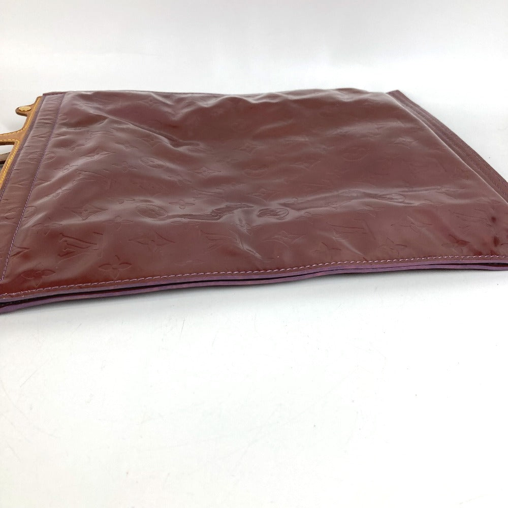 LOUIS VUITTON M91079 モノグラムヴェルニ スタントン カバン 2つ折り クラッチバッグ ハンドバッグ モノグラムヴェルニキャンバス レディース ヴィオレ パープル
