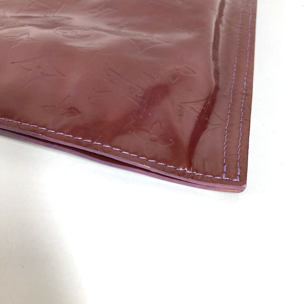 LOUIS VUITTON M91079 モノグラムヴェルニ スタントン カバン 2つ折り クラッチバッグ ハンドバッグ モノグラムヴェルニキャンバス レディース ヴィオレ パープル