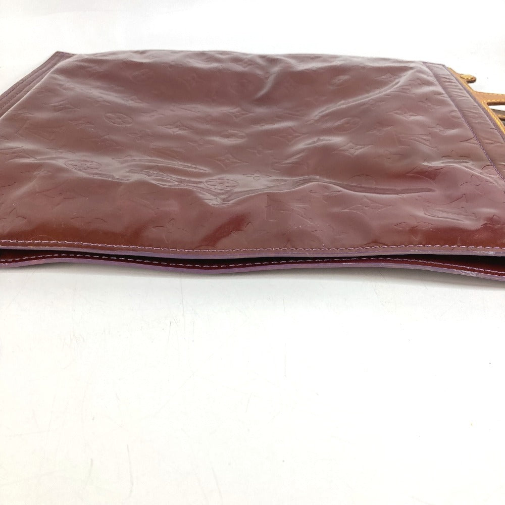 LOUIS VUITTON M91079 モノグラムヴェルニ スタントン カバン 2つ折り クラッチバッグ ハンドバッグ モノグラムヴェルニキャンバス レディース ヴィオレ パープル