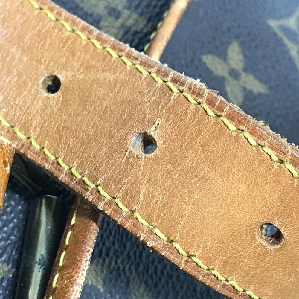 LOUIS VUITTON M42254 โมโนแกรม Saumur 35 กระเป๋าสะพายข้างแบบมีฝาพับ Monogram Canvas Unisex สีน้ำตาล