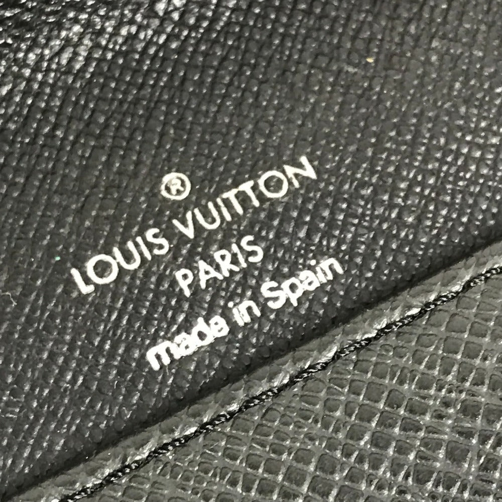 LOUIS VUITTON M30782 タイガ セレンガ カバン ストラップ フラップ ポーチ クラッチバッグ セカンドバッグ タイガレザー メンズ アルドワーズ ブラック
