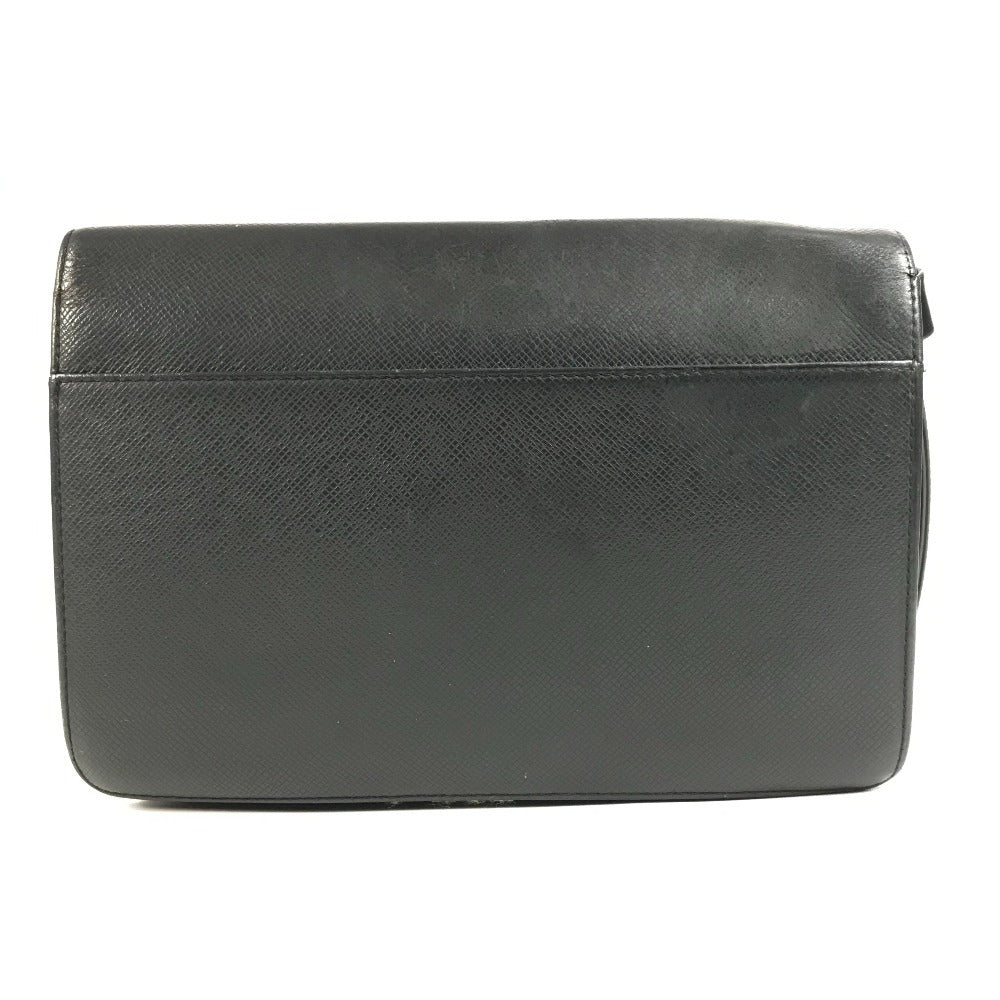 LOUIS VUITTON M30782 タイガ セレンガ カバン ストラップ フラップ ポーチ クラッチバッグ セカンドバッグ タイガレザー メンズ アルドワーズ ブラック