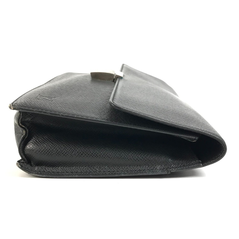 LOUIS VUITTON M30782 タイガ セレンガ カバン ストラップ フラップ ポーチ クラッチバッグ セカンドバッグ タイガレザー メンズ アルドワーズ ブラック