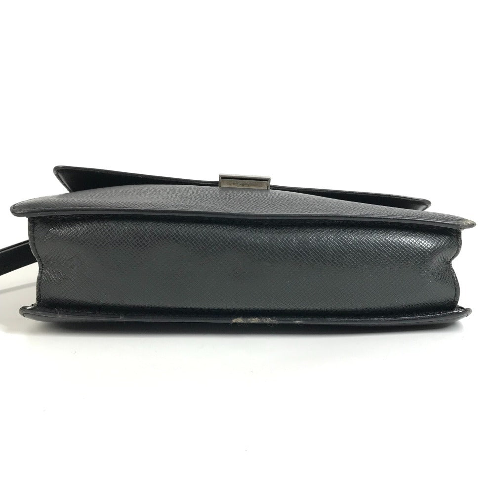 LOUIS VUITTON M30782 タイガ セレンガ カバン ストラップ フラップ ポーチ クラッチバッグ セカンドバッグ タイガレザー メンズ アルドワーズ ブラック
