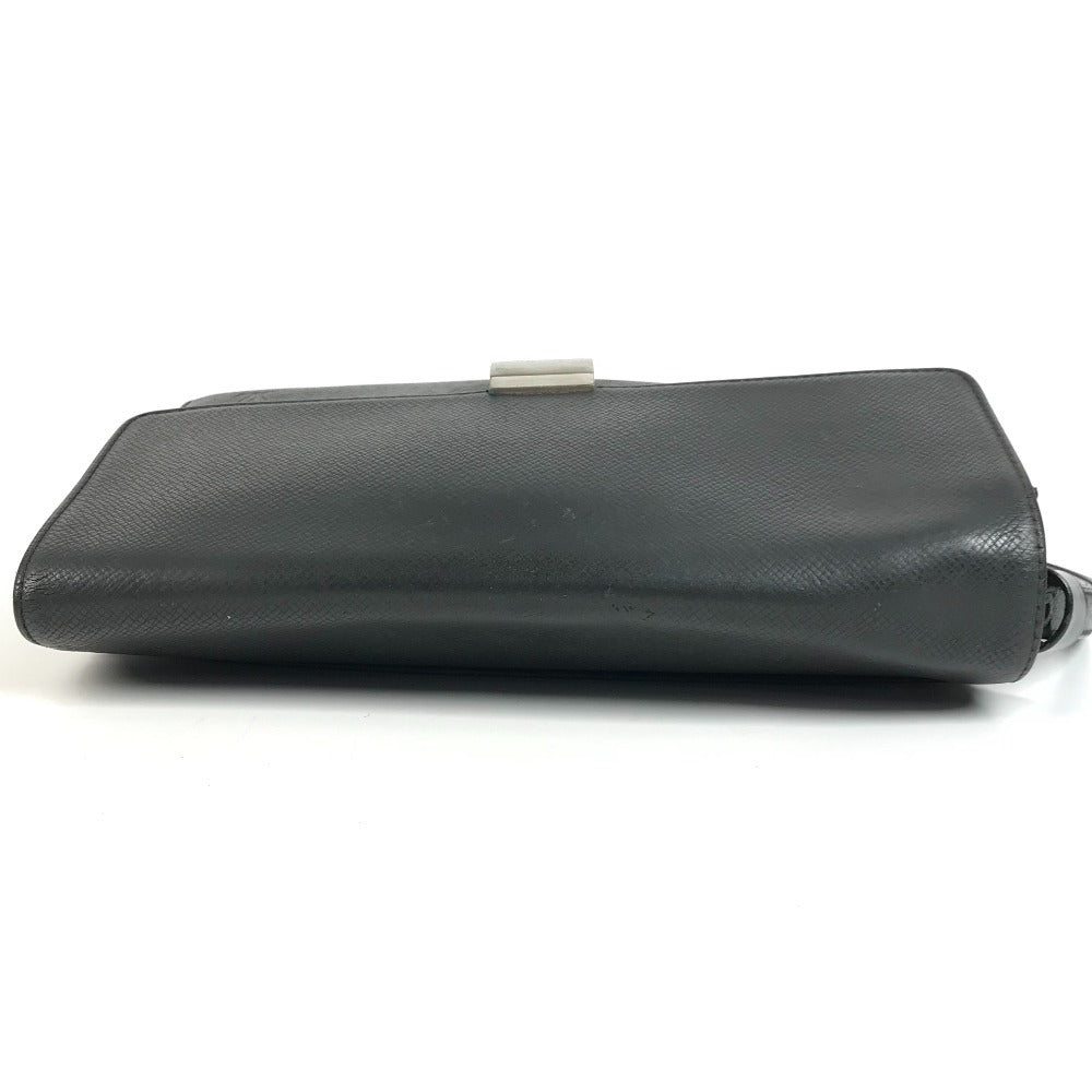 LOUIS VUITTON M30782 タイガ セレンガ カバン ストラップ フラップ ポーチ クラッチバッグ セカンドバッグ タイガレザー メンズ アルドワーズ ブラック