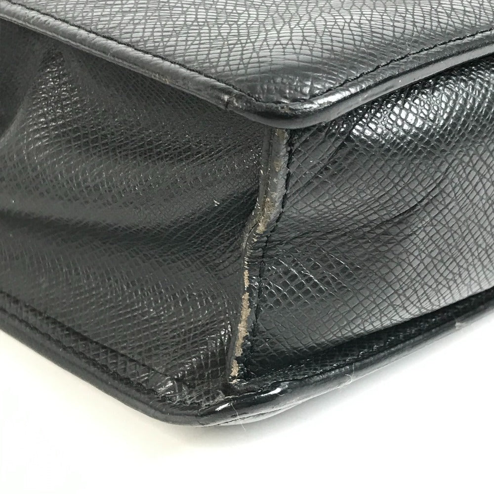 LOUIS VUITTON M30782 タイガ セレンガ カバン ストラップ フラップ ポーチ クラッチバッグ セカンドバッグ タイガレザー メンズ アルドワーズ ブラック