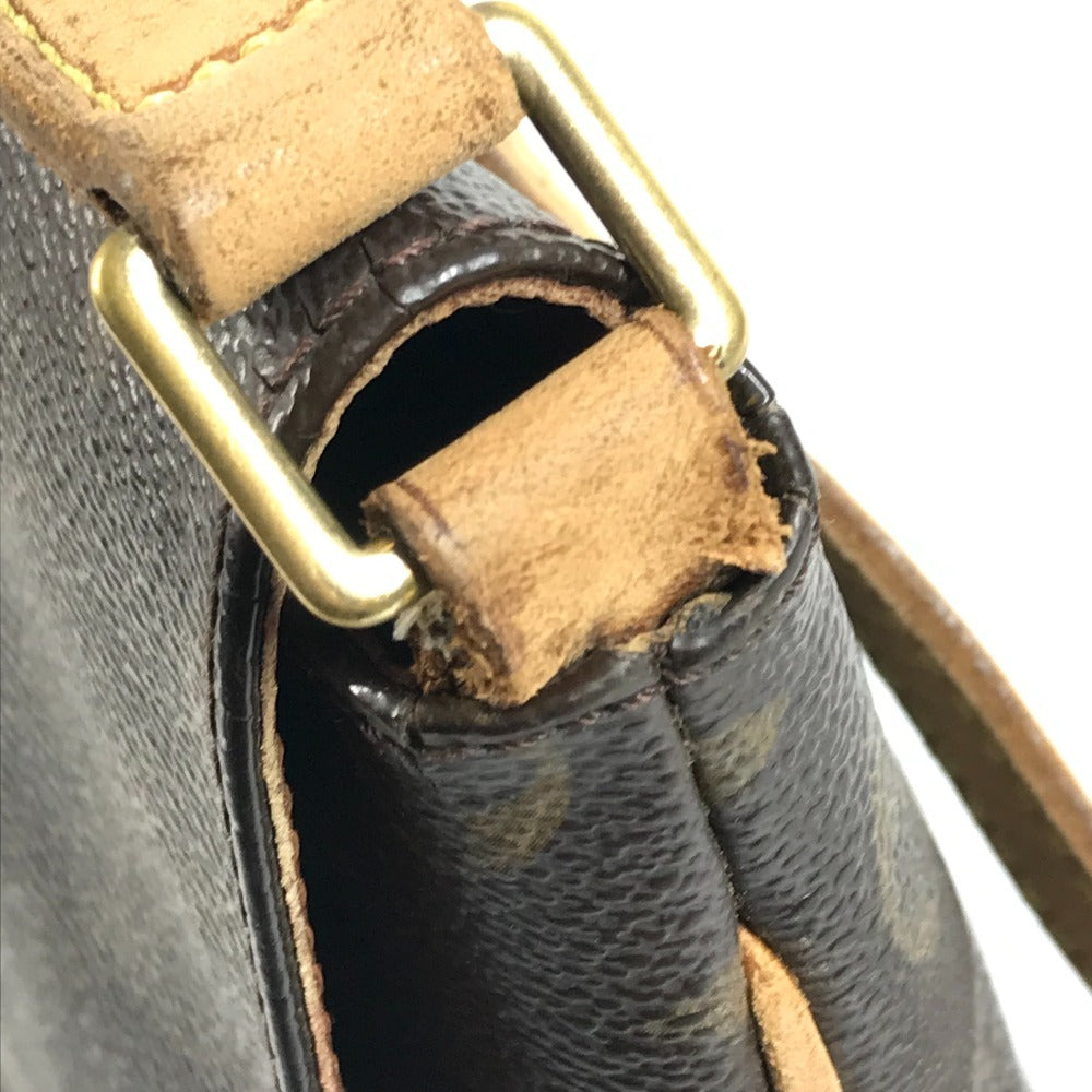 LOUIS VUITTON M51388 モノグラム ミュゼットタンゴ カバン 斜め掛け フラップ ショルダーバッグ モノグラムキャンバス ユニセックス ブラウン