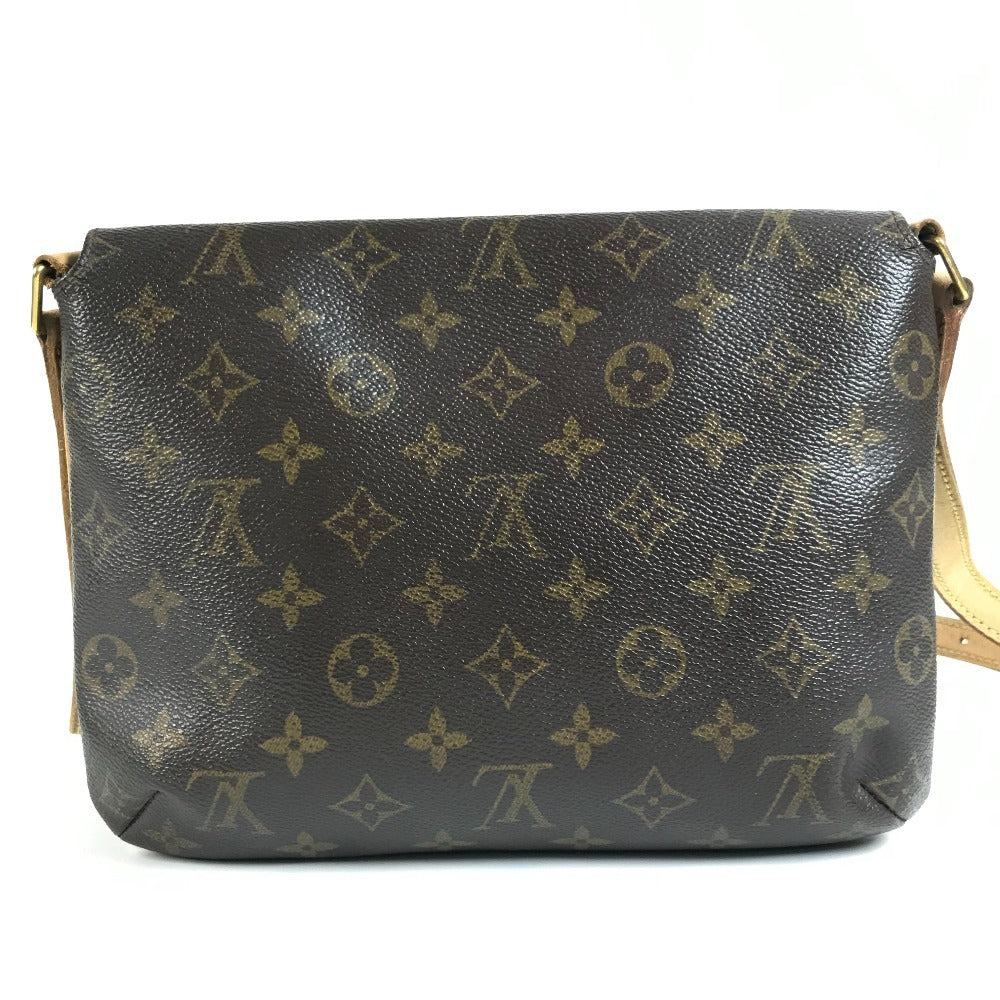 LOUIS VUITTON M51388 モノグラム ミュゼットタンゴ カバン 斜め掛け フラップ ショルダーバッグ モノグラムキャンバス ユニセックス ブラウン