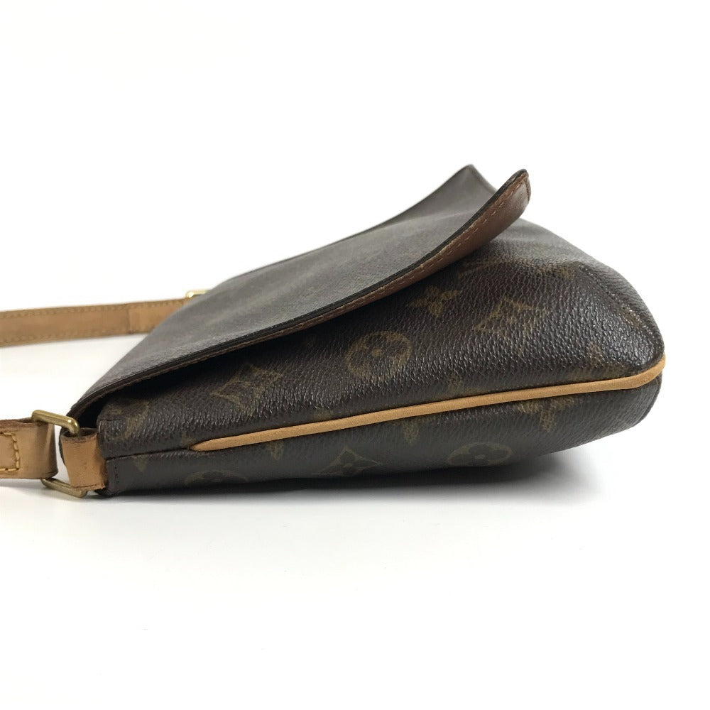 LOUIS VUITTON M51388 モノグラム ミュゼットタンゴ カバン 斜め掛け フラップ ショルダーバッグ モノグラムキャンバス ユニセックス ブラウン
