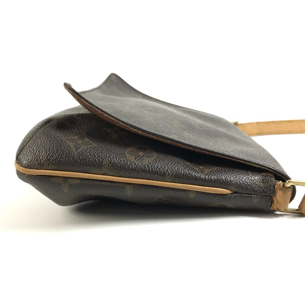 LOUIS VUITTON M51388 モノグラム ミュゼットタンゴ カバン 斜め掛け フラップ ショルダーバッグ モノグラムキャンバス ユニセックス ブラウン