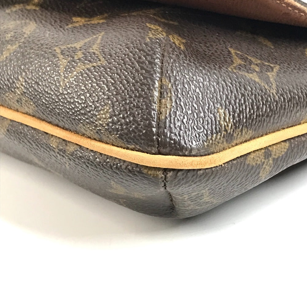 LOUIS VUITTON M51388 モノグラム ミュゼットタンゴ カバン 斜め掛け フラップ ショルダーバッグ モノグラムキャンバス ユニセックス ブラウン