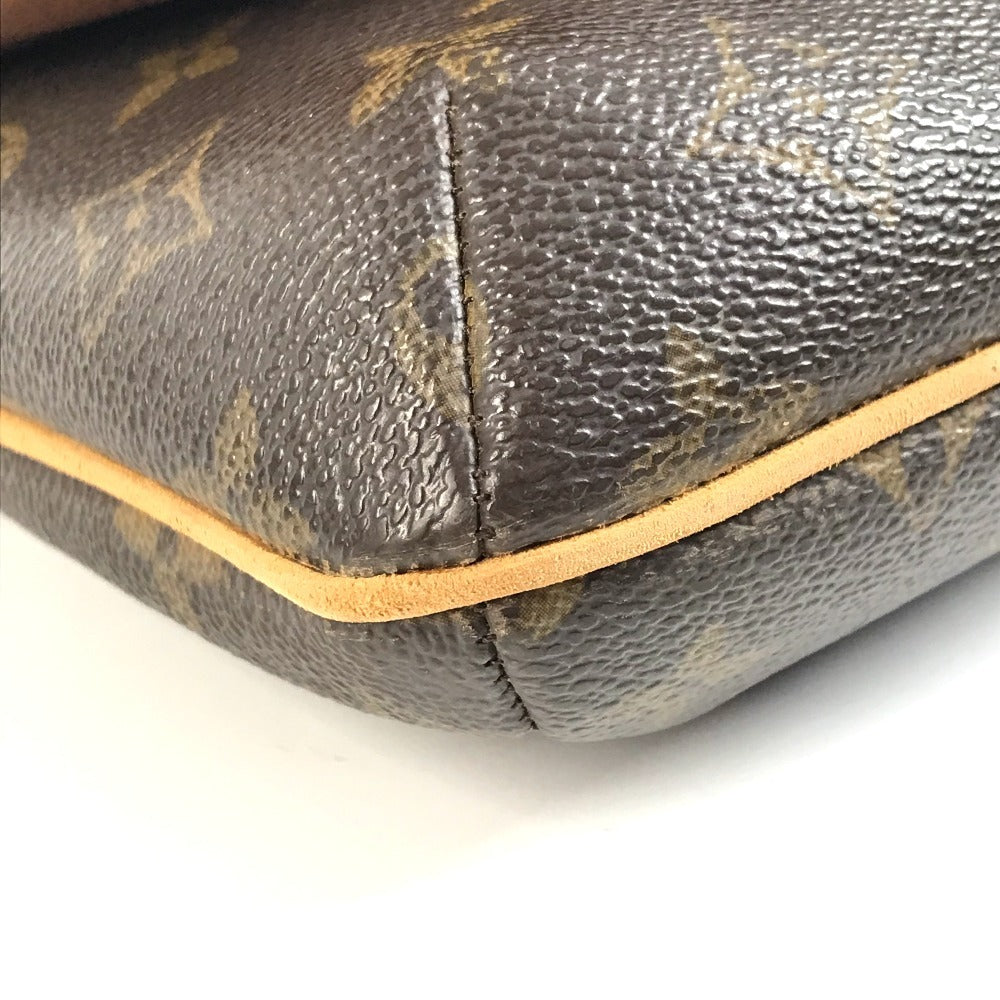 LOUIS VUITTON M51388 モノグラム ミュゼットタンゴ カバン 斜め掛け フラップ ショルダーバッグ モノグラムキャンバス ユニセックス ブラウン