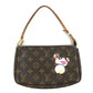 LOUIS VUITTON M51981 モノグラム パンダ 村上隆 ポシェットアクセソワール カバン アクセサリーポーチ ハンドバッグ ショルダーバッグ モノグラムキャンバス レディース ブラウン