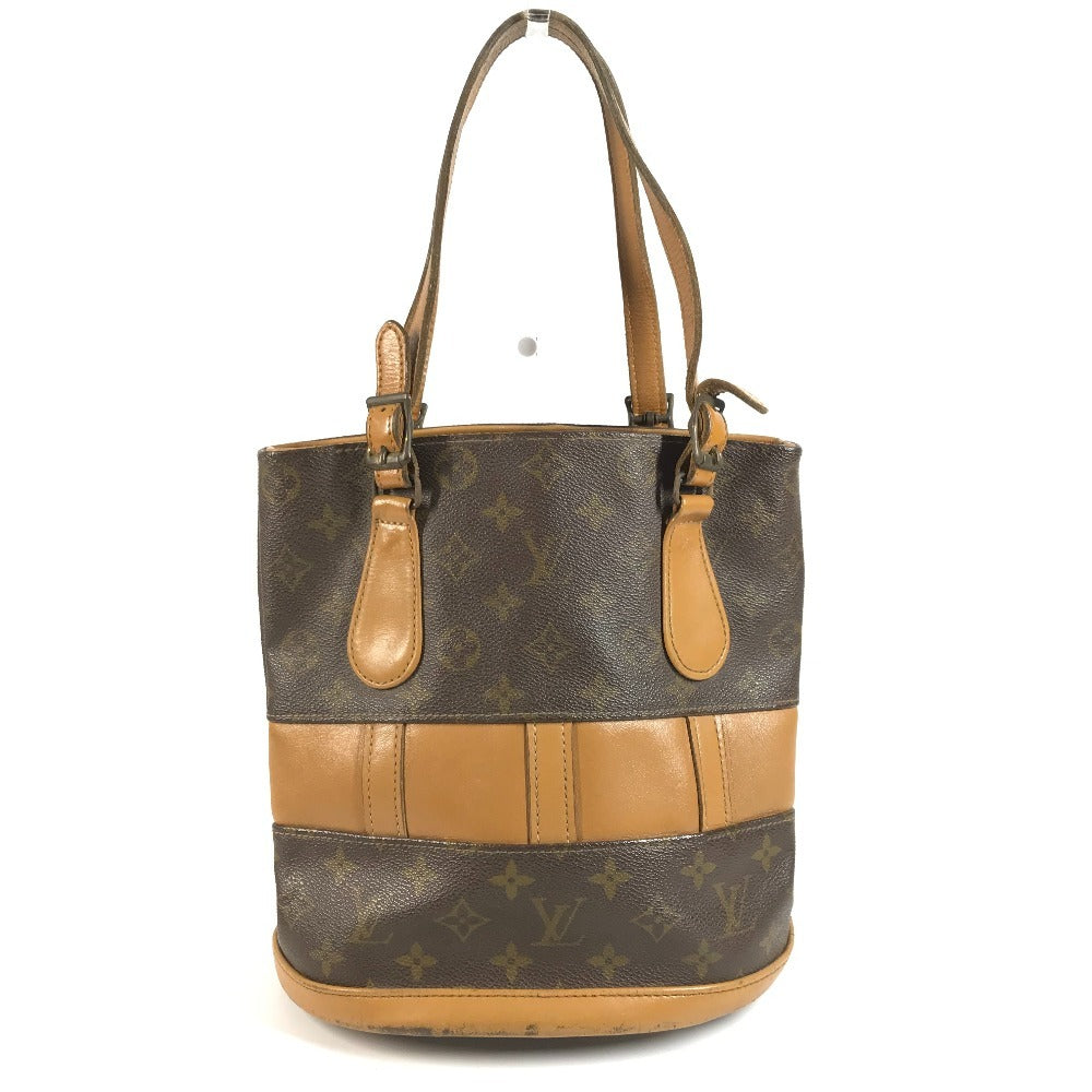 LOUIS VUITTON T42238 モノグラム バケットPM バケツ バケット PM USA アメリカ 限定 トートバッグ カバン ハンドバッグ モノグラムキャンバス レディース ブラウン
