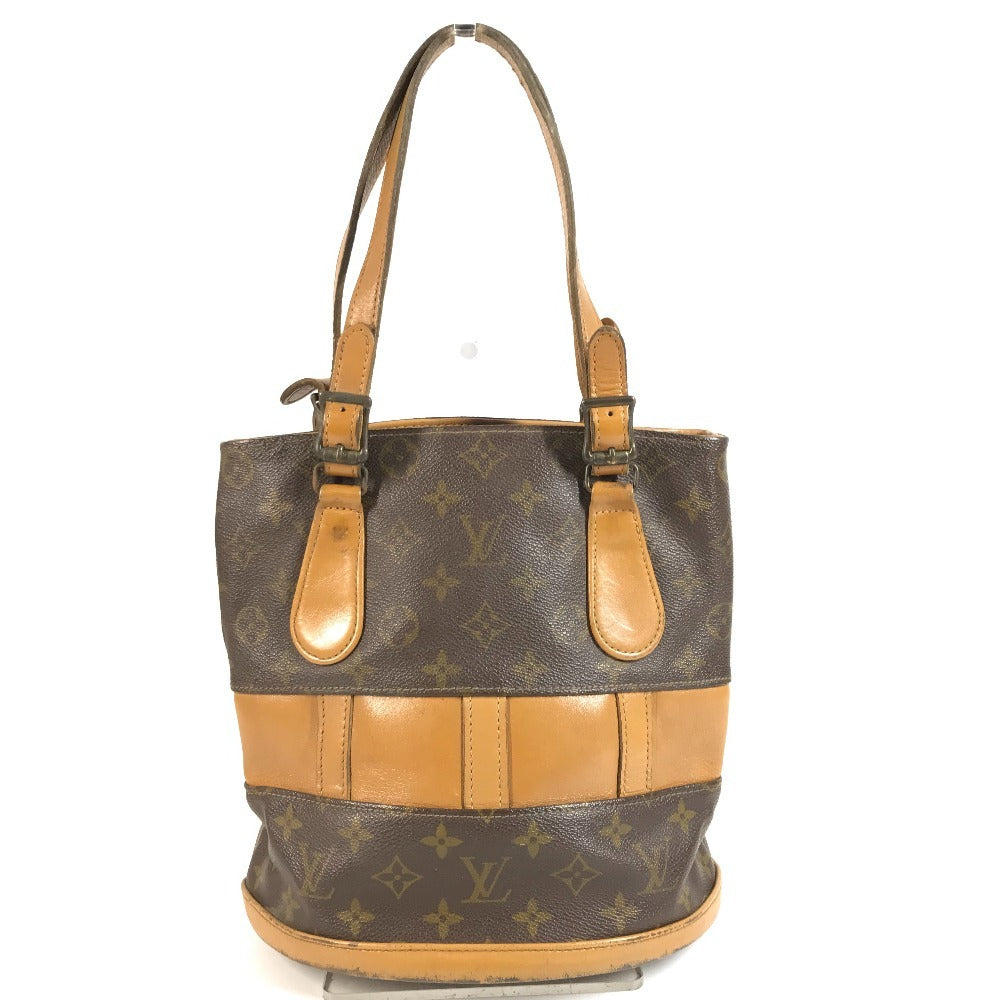 LOUIS VUITTON T42238 モノグラム バケットPM バケツ バケット PM USA アメリカ 限定 トートバッグ カバン ハンドバッグ モノグラムキャンバス レディース ブラウン