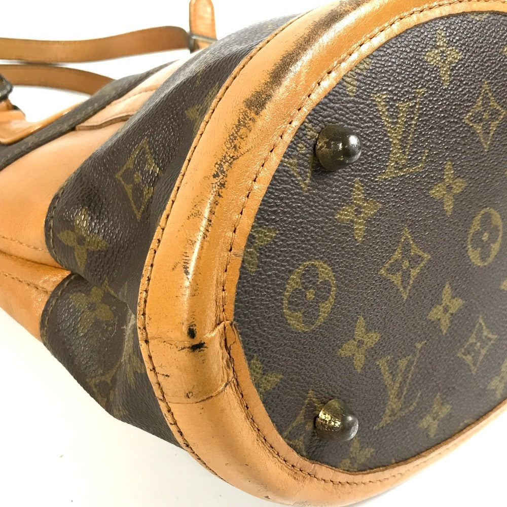 LOUIS VUITTON T42238 モノグラム バケットPM バケツ バケット PM USA アメリカ 限定 トートバッグ カバン ハンドバッグ モノグラムキャンバス レディース ブラウン