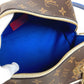 LOUIS VUITTON M45588 モノグラム NBA コラボ クローク ドップ キット カバン ポーチ クラッチバッグ チェーン セカンドバッグ モノグラムキャンバス ユニセックス ブラウン