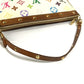 LOUIS VUITTON M92649 Monogram Multicolore Pochette Accessoires Accessory Pouch Shoulder Bag Monogram Multicolore Canvas Women's Blanc White