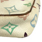 LOUIS VUITTON M92649 Monogram Multicolore Pochette Accessoires Accessory Pouch Shoulder Bag Monogram Multicolore Canvas Women's Blanc White