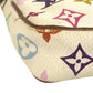 LOUIS VUITTON M92649 Monogram Multicolore Pochette Accessoires Accessory Pouch Shoulder Bag Monogram Multicolore Canvas Women's Blanc White