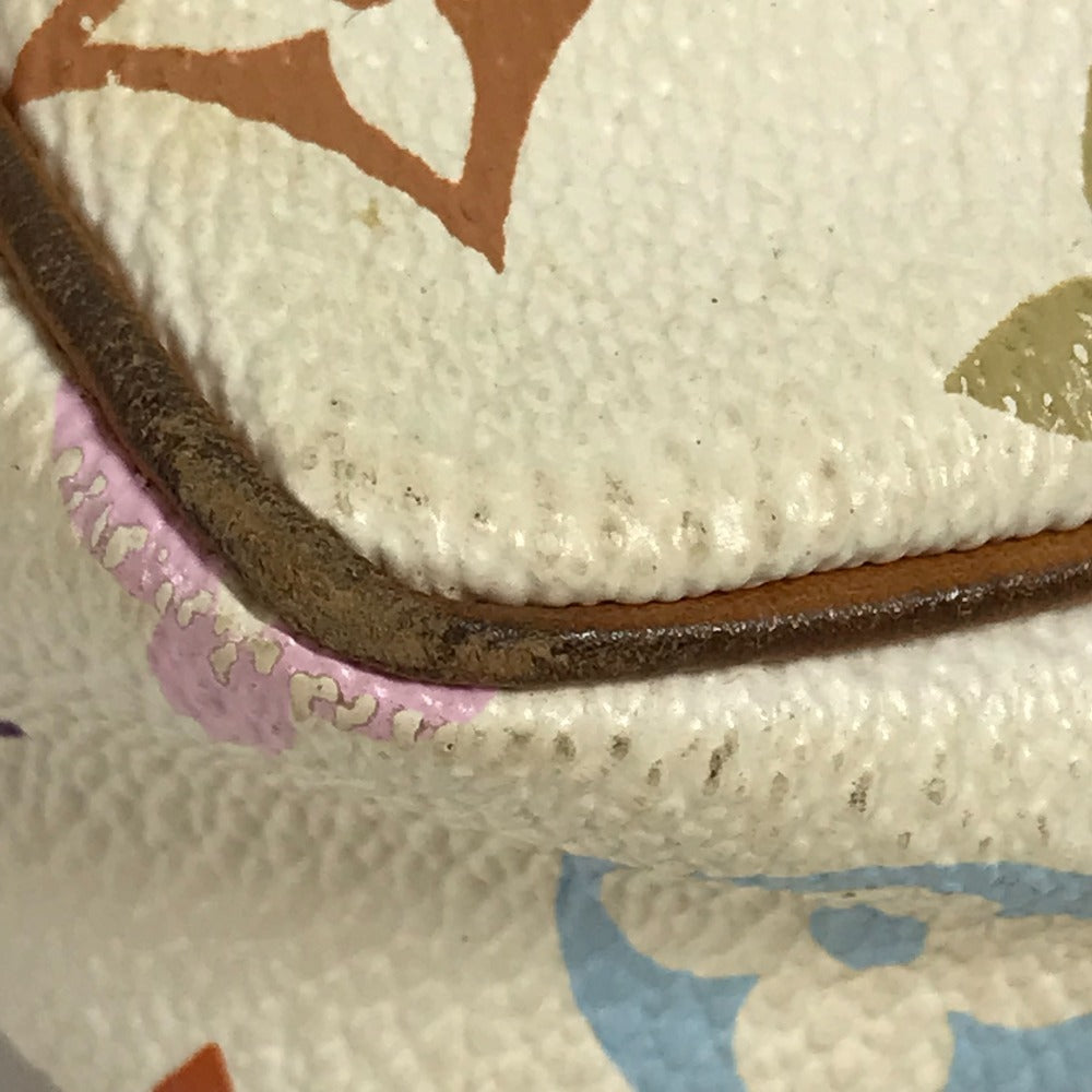 LOUIS VUITTON M92649 Monogram Multicolore Pochette Accessoires Accessory Pouch Shoulder Bag Monogram Multicolore Canvas Women's Blanc White
