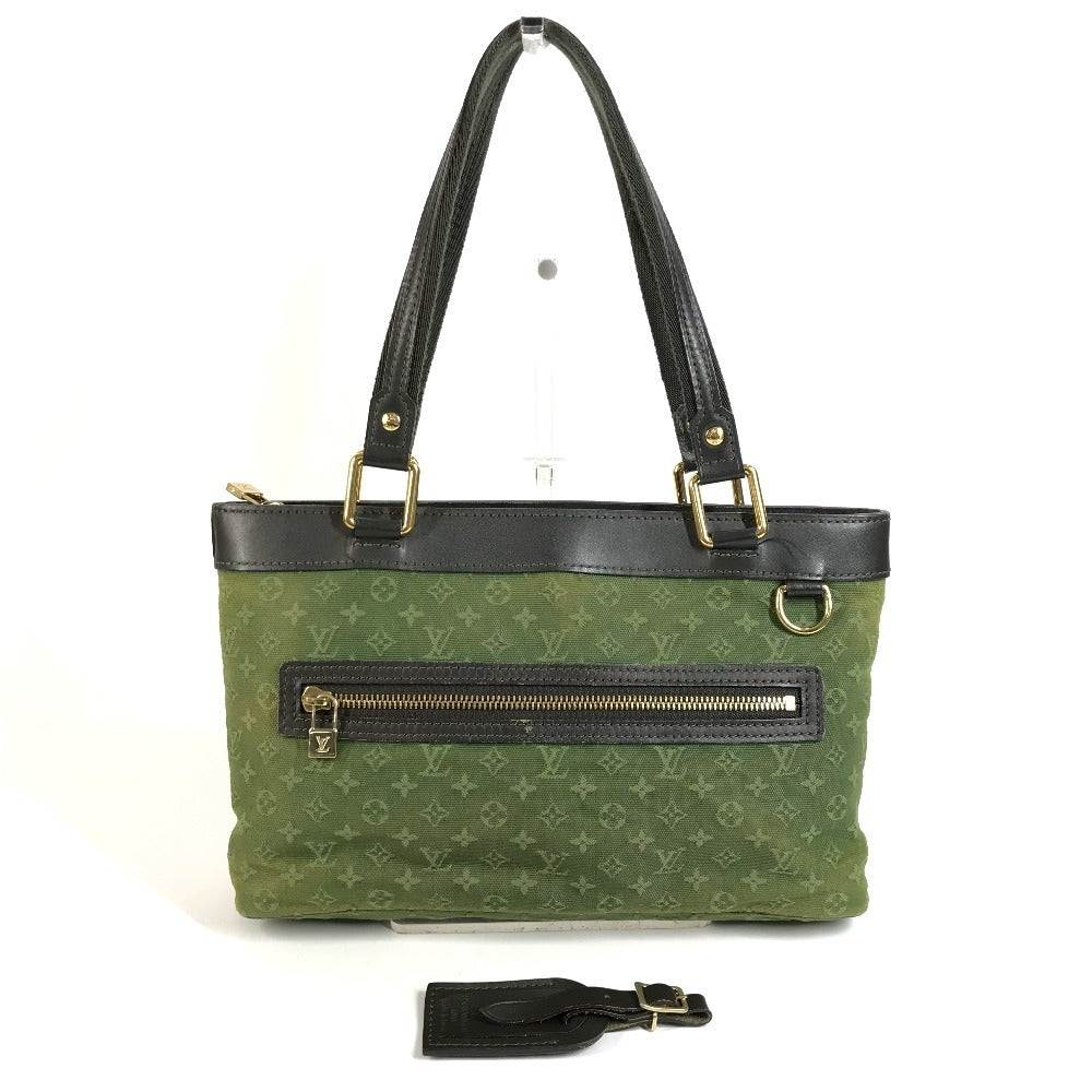 LOUIS VUITTON M92682 モノグラムミニ ルシーユPM ルシーユ PM カバン ショルダーバッグ 肩掛け ハンドバッグ トートバッグ モノグラムミニキャンバス ユニセックス カーキ