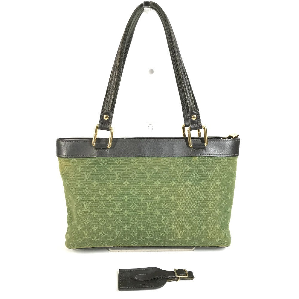 LOUIS VUITTON M92682 モノグラムミニ ルシーユPM ルシーユ PM カバン ショルダーバッグ 肩掛け ハンドバッグ トートバッグ モノグラムミニキャンバス ユニセックス カーキ