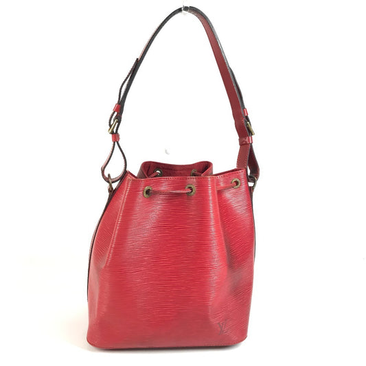 LOUIS VUITTON M44107 エピ プチノエ カバン ワンショルダー 巾着バッグ ショルダーバッグ エピレザー レディース カスティリアンレッド レッド