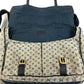 LOUIS VUITTON M42350 モノグラムミニ サックママン おむつ替えシート付 カバン 斜め掛け メッセンジャーバッグ マザーズバッグ ショルダーバッグ モノグラムミニキャンバス レディース ネイビー