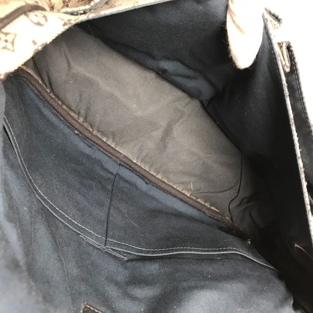 LOUIS VUITTON M42350 モノグラムミニ サックママン おむつ替えシート付 カバン 斜め掛け メッセンジャーバッグ マザーズバッグ ショルダーバッグ モノグラムミニキャンバス レディース ネイビー