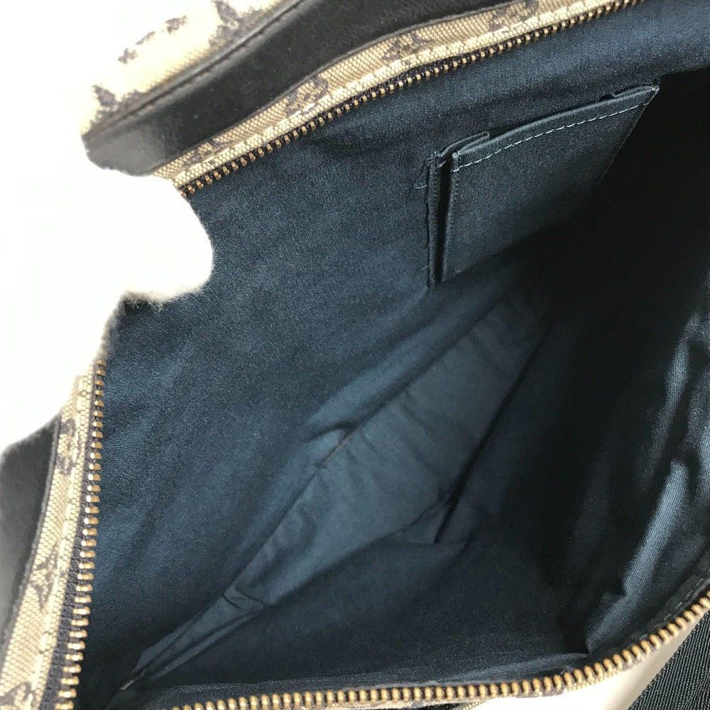 LOUIS VUITTON M42350 モノグラムミニ サックママン おむつ替えシート付 カバン 斜め掛け メッセンジャーバッグ マザーズバッグ ショルダーバッグ モノグラムミニキャンバス レディース ネイビー