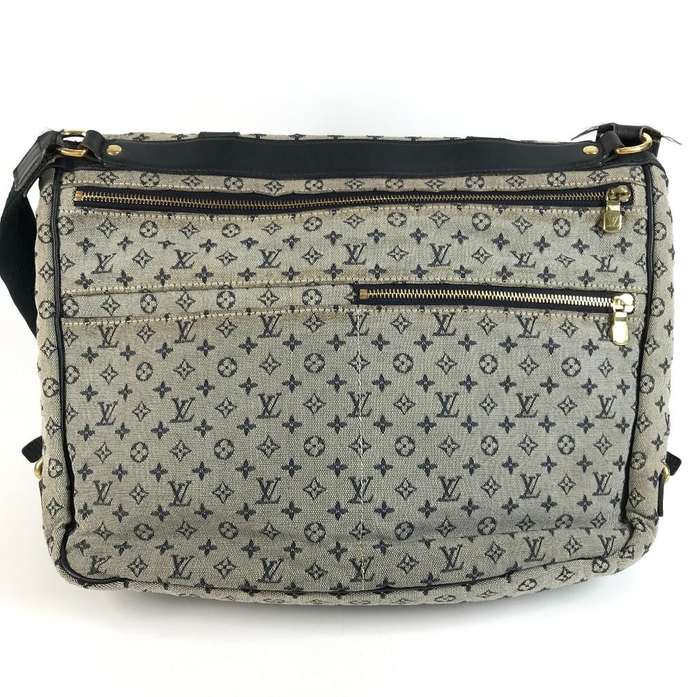 LOUIS VUITTON M42350 モノグラムミニ サックママン おむつ替えシート付 カバン 斜め掛け メッセンジャーバッグ マザーズバッグ ショルダーバッグ モノグラムミニキャンバス レディース ネイビー