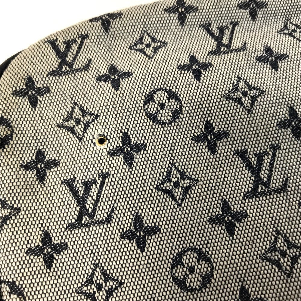 LOUIS VUITTON M42350 モノグラムミニ サックママン おむつ替えシート付 カバン 斜め掛け メッセンジャーバッグ マザーズバッグ ショルダーバッグ モノグラムミニキャンバス レディース ネイビー