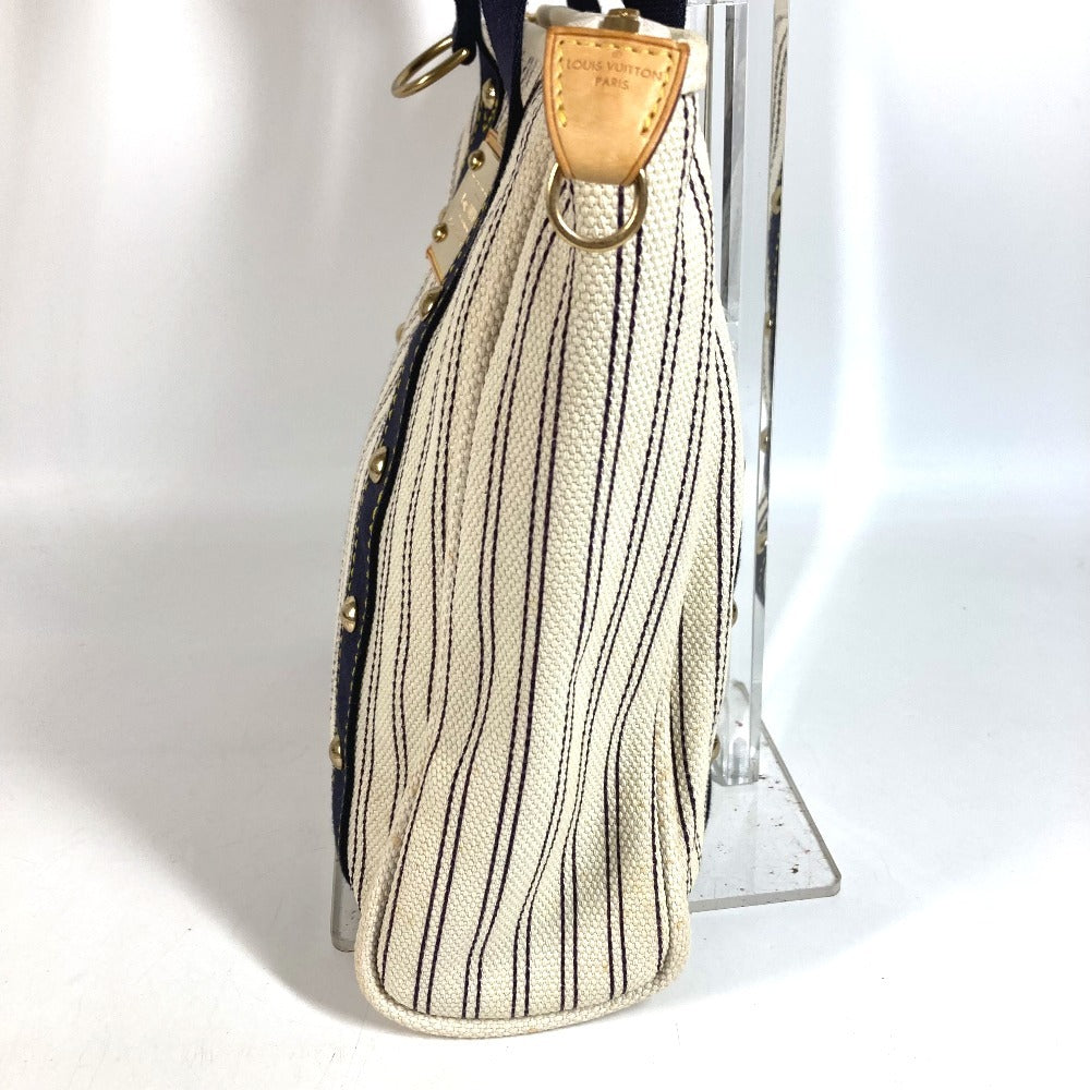 LOUIS VUITTON M40132 アンティグア カバMM カバ MM カバン 肩掛け トートバッグ ショルダーバッグ キャンバス ユニセックス ホワイト