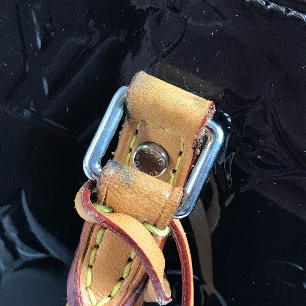 LOUIS VUITTON M96052 モノグラムヴェルニ フリンジ タッセル シエネガ カバン トートバッグ 2WAYバッグ ショルダーバッグ ハンドバッグ モノグラムヴェルニキャンバス レディース アマラント パープル