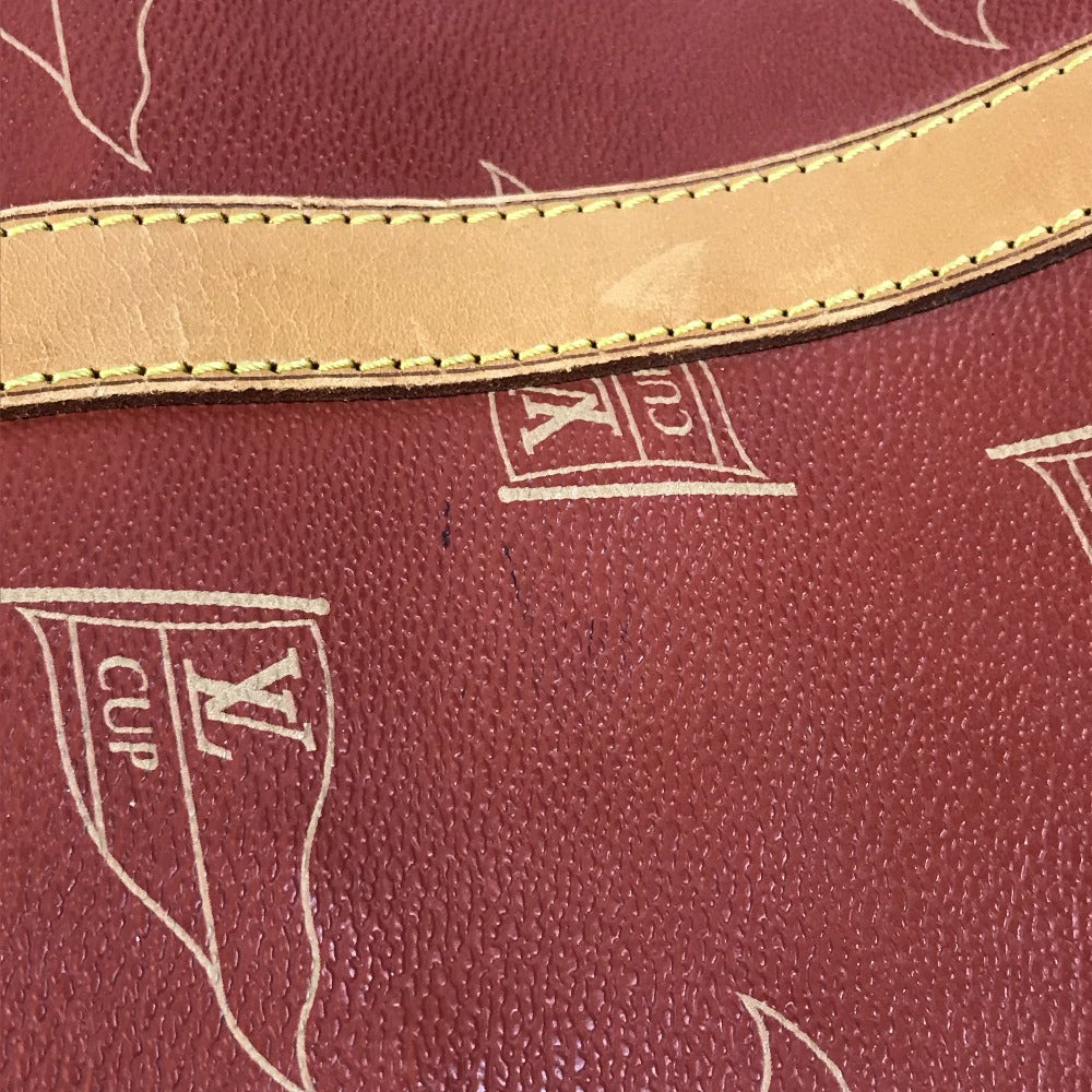 LOUIS VUITTON M80020 Louis Vuitton Cup Cabourg 2WAY Handbag Shoulder Bag Boston Bag Leather/Canvas Unisex Ebony Brown