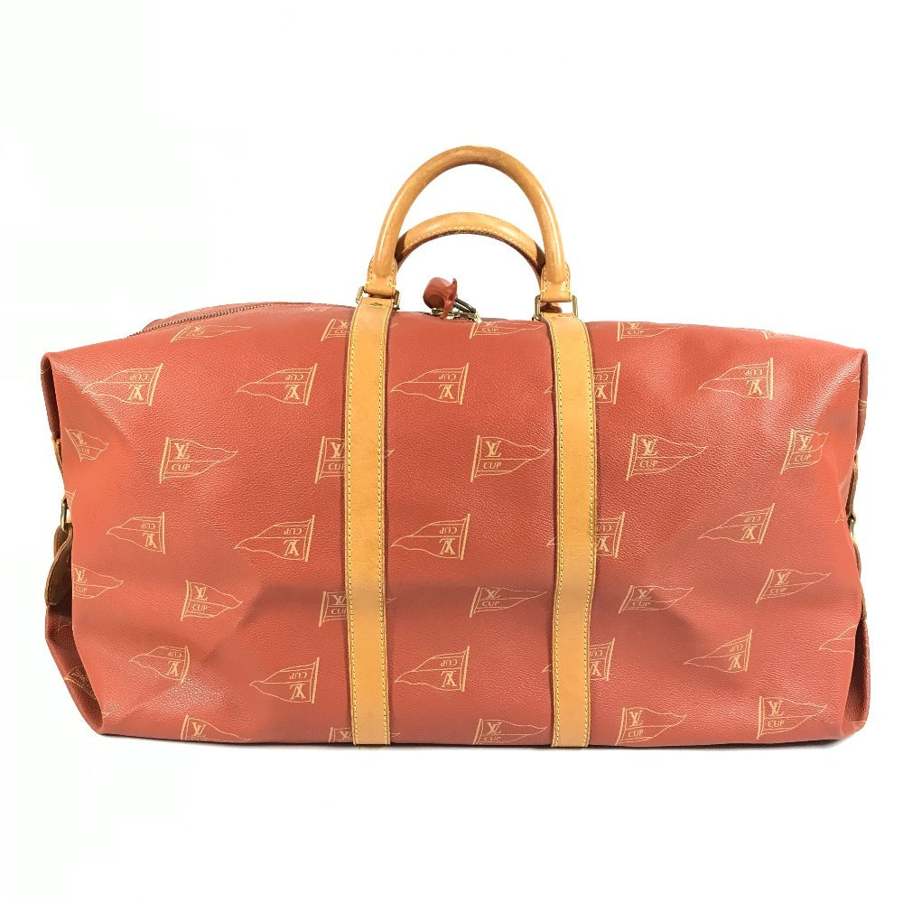 LOUIS VUITTON M80020 Louis Vuitton Cup Cabourg 2WAY Handbag Shoulder Bag Boston Bag Leather/Canvas Unisex Ebony Brown