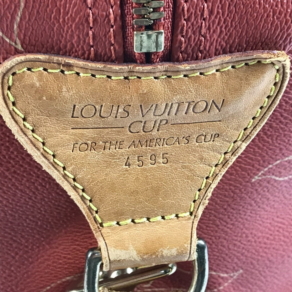 LOUIS VUITTON M80020 Louis Vuitton Cup Cabourg 2WAY Handbag Shoulder Bag Boston Bag Leather/Canvas Unisex Ebony Brown