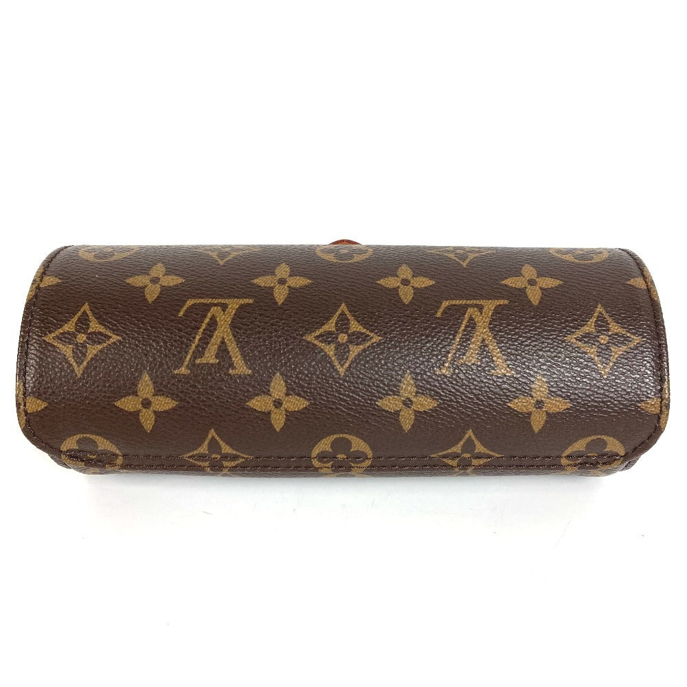 LOUIS VUITTON M47530 モノグラム エテュイ 3 モントル 時計ケース ウォッチケース ポーチ モノグラムキャンバス ユニセックス ブラウン