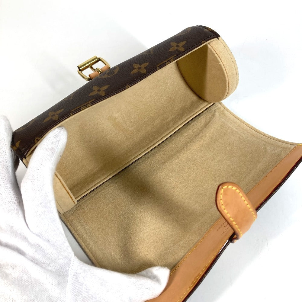 LOUIS VUITTON M47530 モノグラム エテュイ 3 モントル 時計ケース ウォッチケース ポーチ モノグラムキャンバス ユニセックス ブラウン