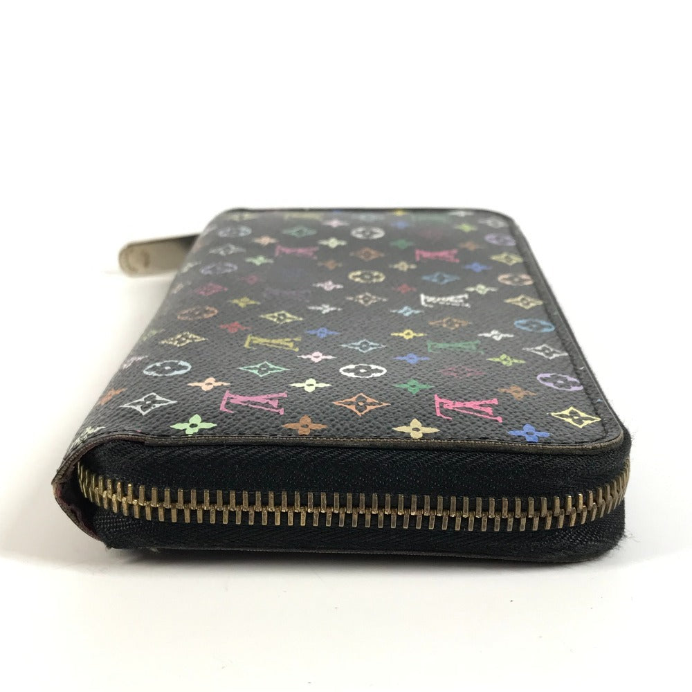 LOUIS VUITTON M60243 モノグラムマルチカラー ジッピーウォレット ロングウォレット ラウンドファスナー 財布 長財布 モノグラムマルチカラーキャンバス ユニセックス ノワール ブラック