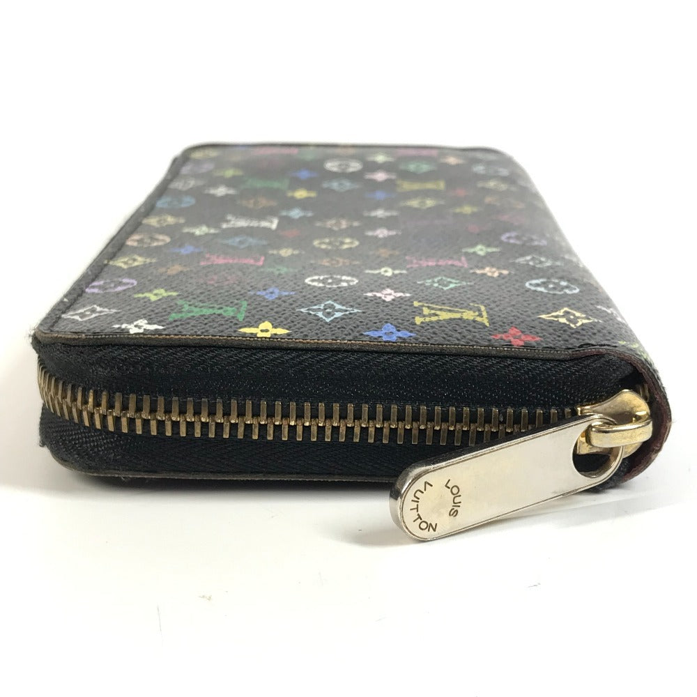 LOUIS VUITTON M60243 モノグラムマルチカラー ジッピーウォレット ロングウォレット ラウンドファスナー 財布 長財布 モノグラムマルチカラーキャンバス ユニセックス ノワール ブラック