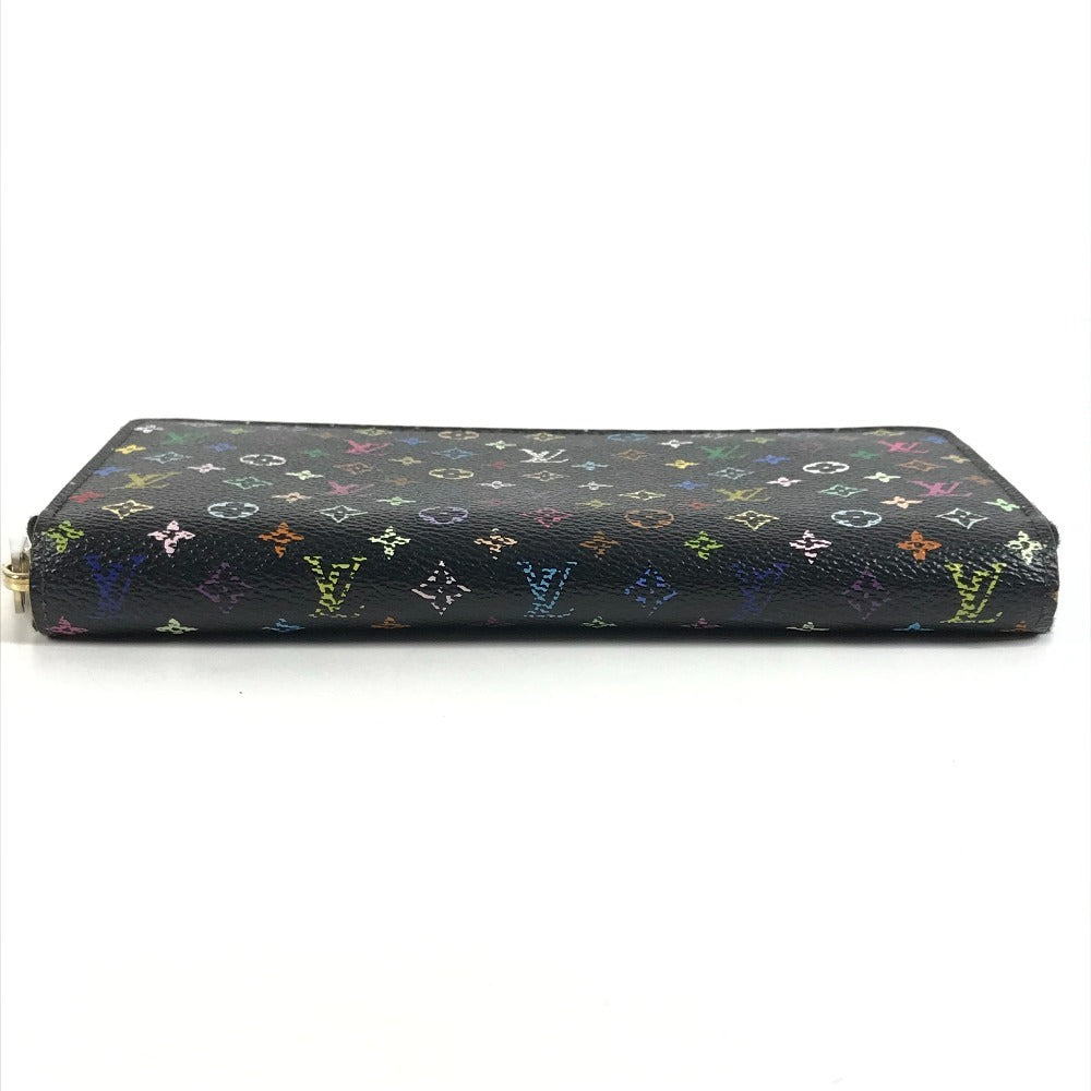LOUIS VUITTON M60243 モノグラムマルチカラー ジッピーウォレット ロングウォレット ラウンドファスナー 財布 長財布 モノグラムマルチカラーキャンバス ユニセックス ノワール ブラック