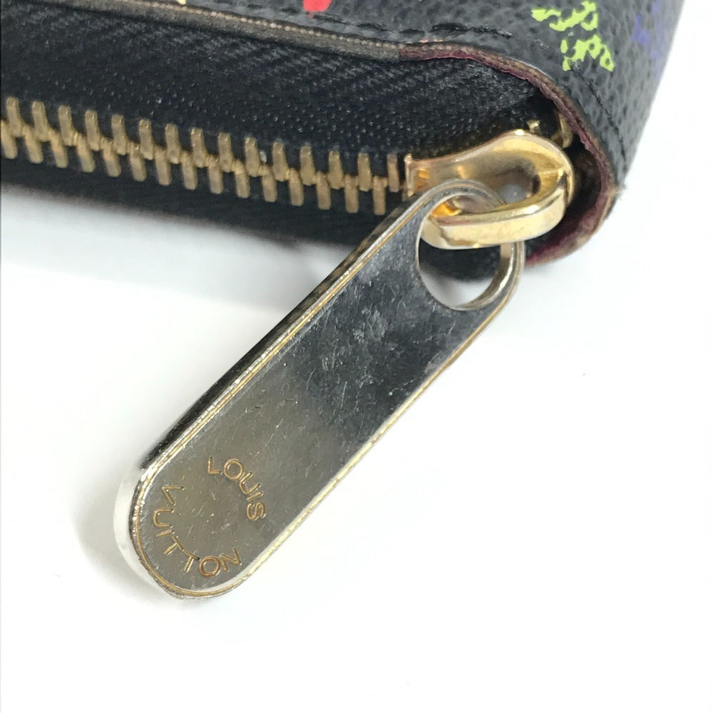 LOUIS VUITTON M60243 モノグラムマルチカラー ジッピーウォレット ロングウォレット ラウンドファスナー 財布 長財布 モノグラムマルチカラーキャンバス ユニセックス ノワール ブラック
