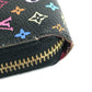 LOUIS VUITTON M60243 モノグラムマルチカラー ジッピーウォレット ロングウォレット ラウンドファスナー 財布 長財布 モノグラムマルチカラーキャンバス ユニセックス ノワール ブラック