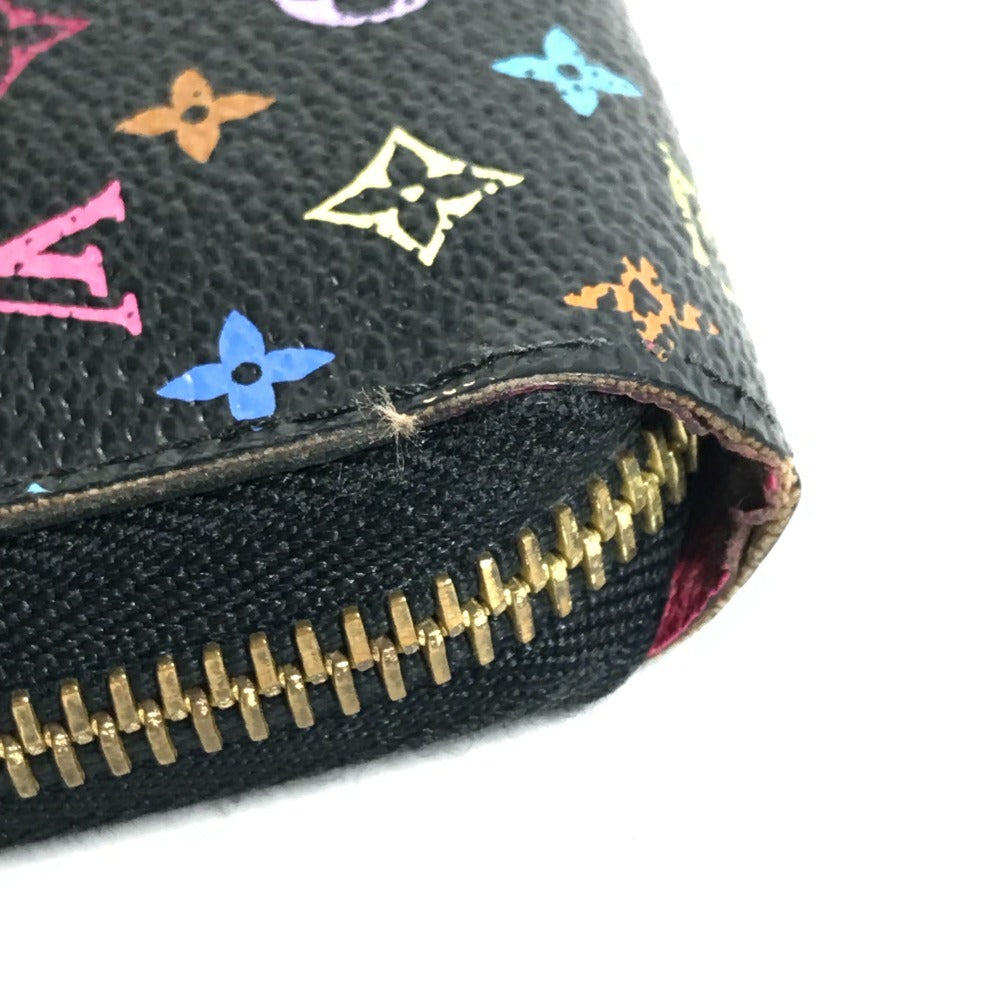 LOUIS VUITTON M60243 モノグラムマルチカラー ジッピーウォレット ロングウォレット ラウンドファスナー 財布 長財布 モノグラムマルチカラーキャンバス ユニセックス ノワール ブラック