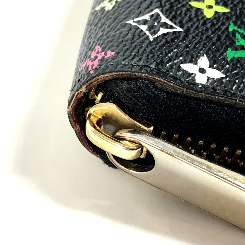 LOUIS VUITTON M60243 モノグラムマルチカラー ジッピーウォレット ロングウォレット ラウンドファスナー 財布 長財布 モノグラムマルチカラーキャンバス ユニセックス ノワール ブラック