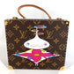LOUIS VUITTON M92476 Monogram LV×TM Takashi Murakami World 200 Limited Edition Onion Head Jewelry Box Bag Accessory Box BOX Mirror Handbag Monogram Canvas Ladies Brown